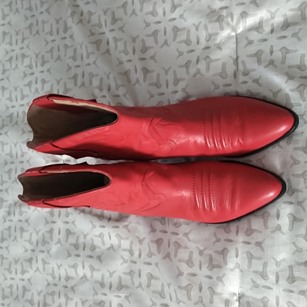 Leather Cowgirl Boots